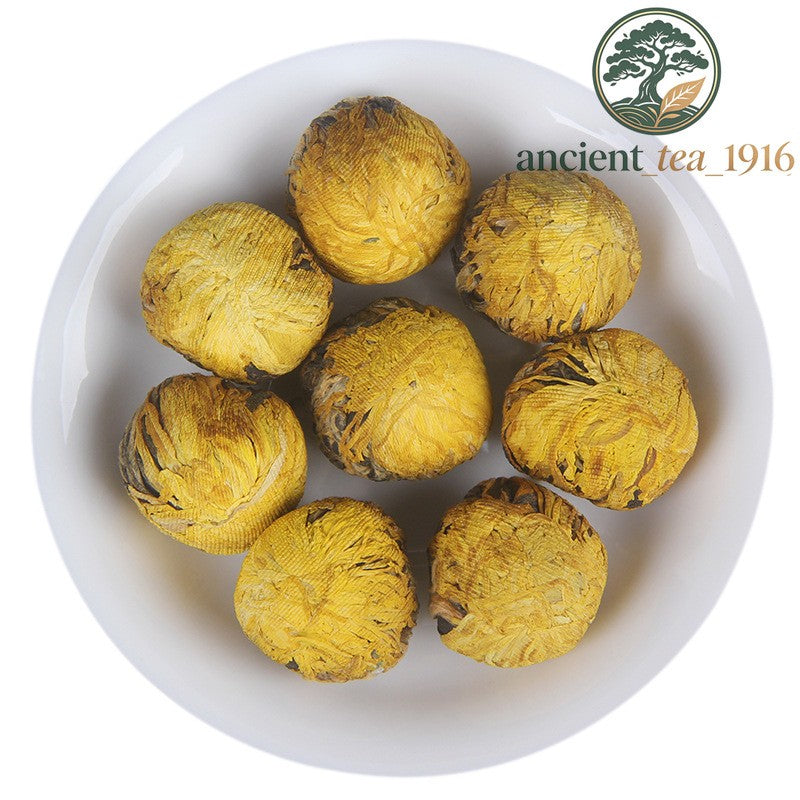 500g Yunnan Fengqing Dianhong Tea Handmade Chrysanthemum Dragon Ball Jinya Tea