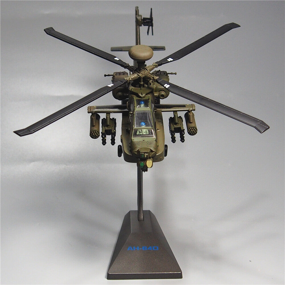 1:72 US Army AH64 Apache gunship alloy model military aircraft model