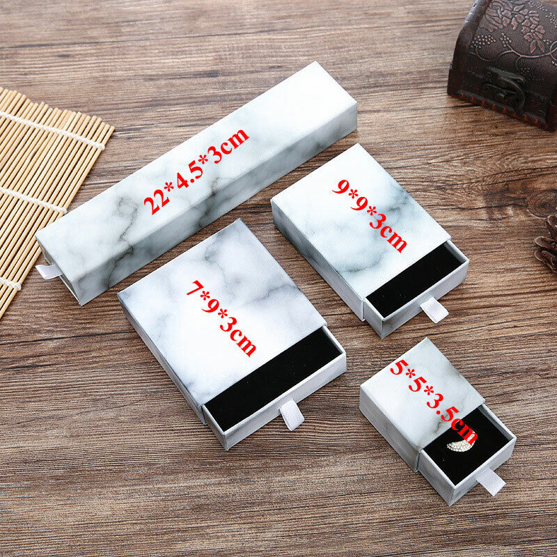 High Quality Jewellery Gift Boxes Bag Necklace Bracelet Drawer Box Jewelry Box.