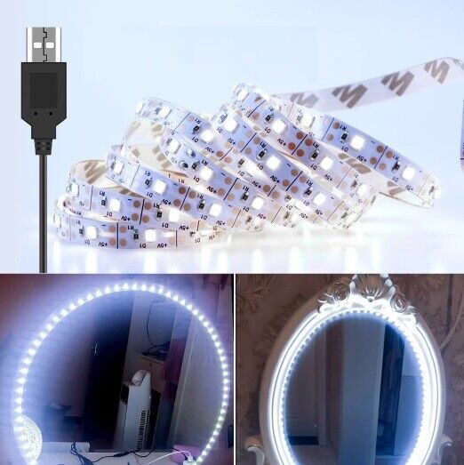 Makeup Mirror Lamps Tape LED Strip Hollywood Vanity Dressing Table Wall Lights