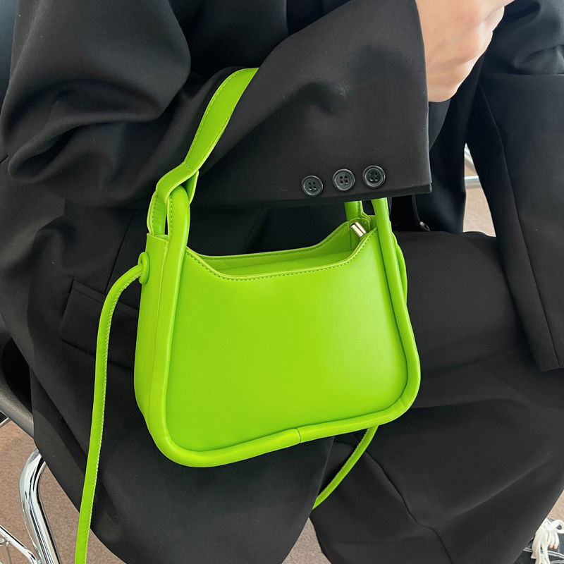 2022 Small Women's Handbag Pu Leather Shoulder Crossbody Bags Totes