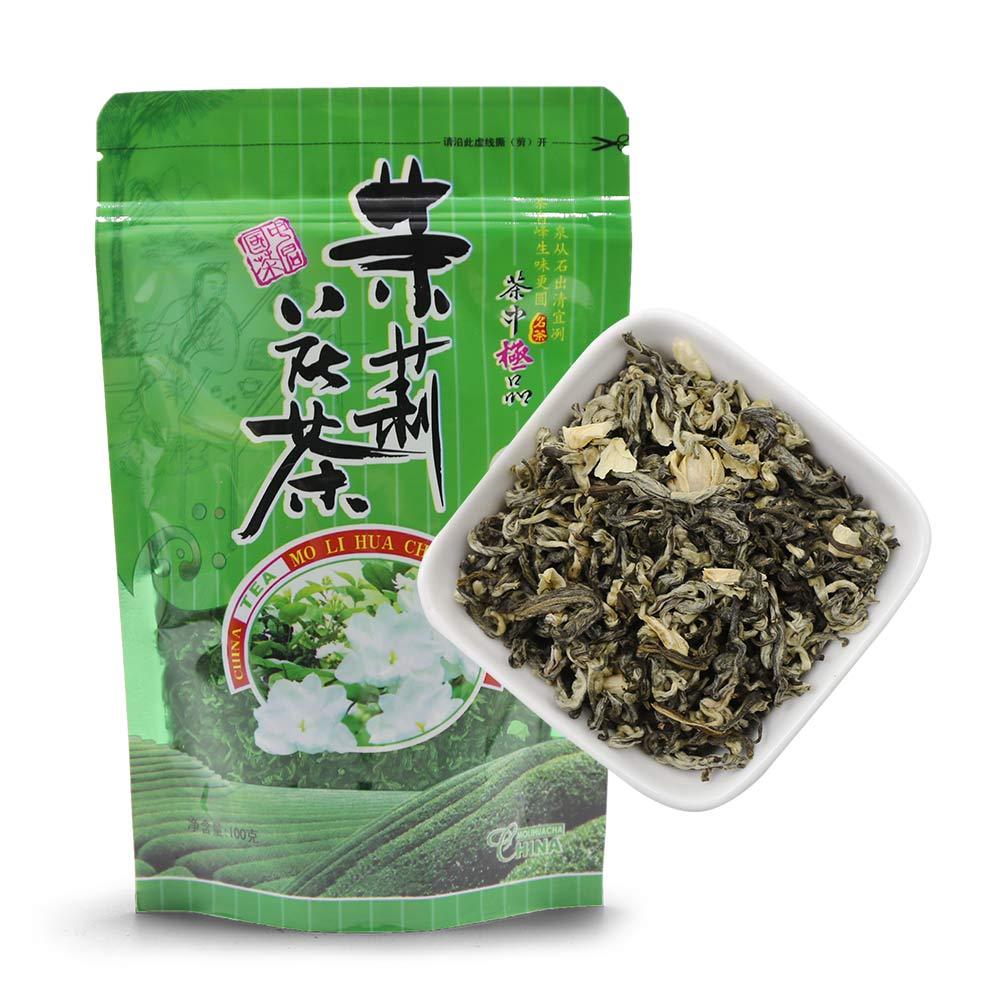 Jasmine Flower Chinese Green Tea Loose Leaf Dried White Jazmine Flower Tea