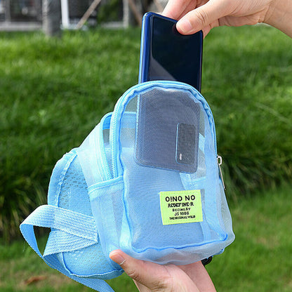 Pet Backpack Dog Backpack Storage Bag Transparent Traction Bag Backpack Portable