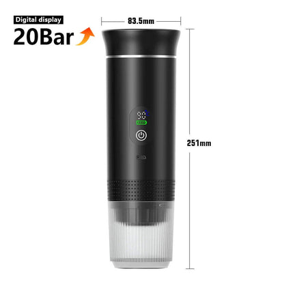 Portable Espresso Machine - 3-in-1 Travel Coffee Maker
