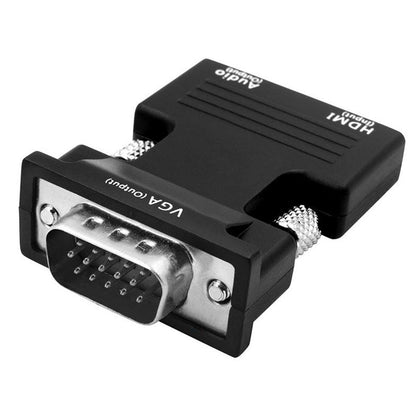 HDMI to VGA Adapter with Audio Female HDMI to Male VGA Converter Laptop To TV zy
