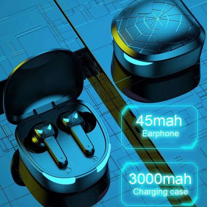 Wireless Earbuds Bluetooth 5.0 TWS Stereo Waterproof Earphones Headphone Headset
