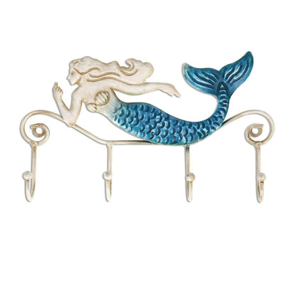 1Pc Wall Hanger Hooks Retro Metal Sculpture Iron Hooks Creative Home Decorations