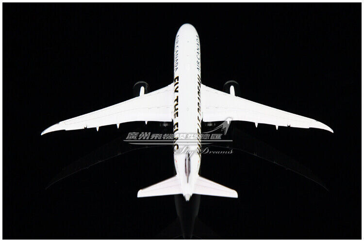 1:400 JC WINGS AIR CANADA B787-9 Passenger Airplane Flap Down Diecast Model
