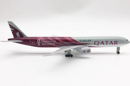19CM QATAR BOEING 777-300ER A7-BEB Passenger Aircraft Diecast Airplane Model