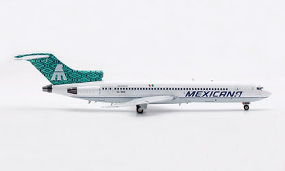 1:200 InFlight MEXICRNR B727-200 Passenger Airplane Diecast Aircraft Model