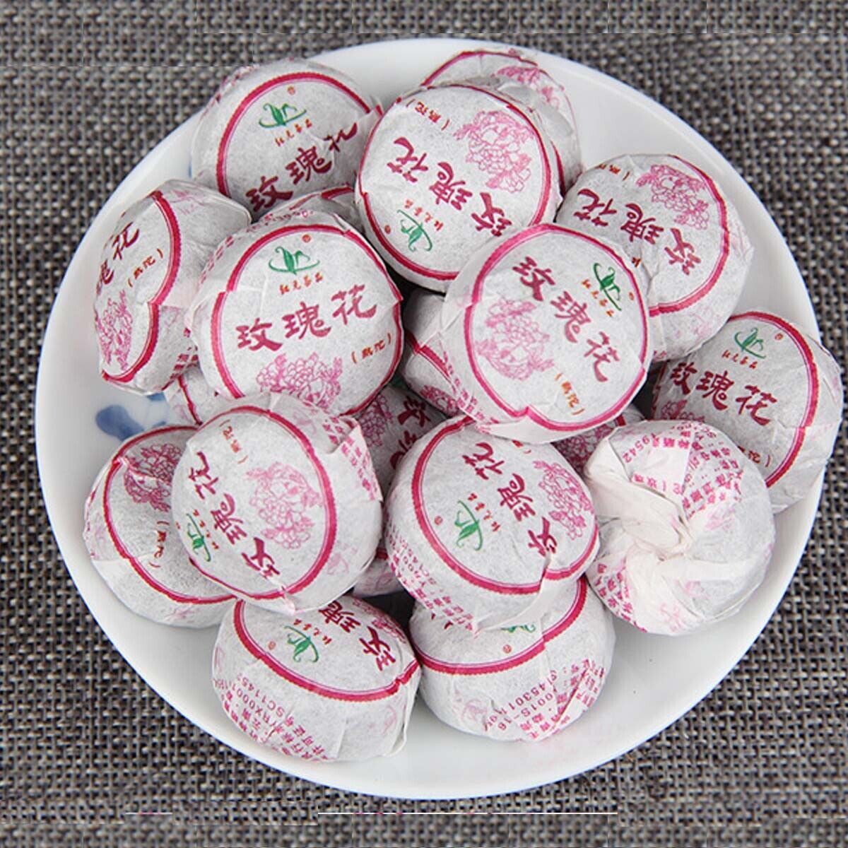 MiniTuo Tea Rose Ripe Puerh Tea Chinese Yunnan Cooked Black Tea Gesundes Getränk