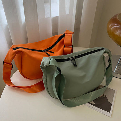 Large-capacity Dumpling Bag Messenger Crossbody Bag Oxford Cloth Shoulder Bag