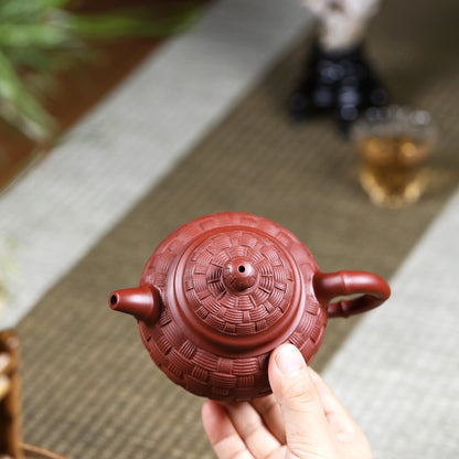 Original Ore Real Yixing Zisha Dahongpao Clay Tea Pot Marked China Handmade Pot
