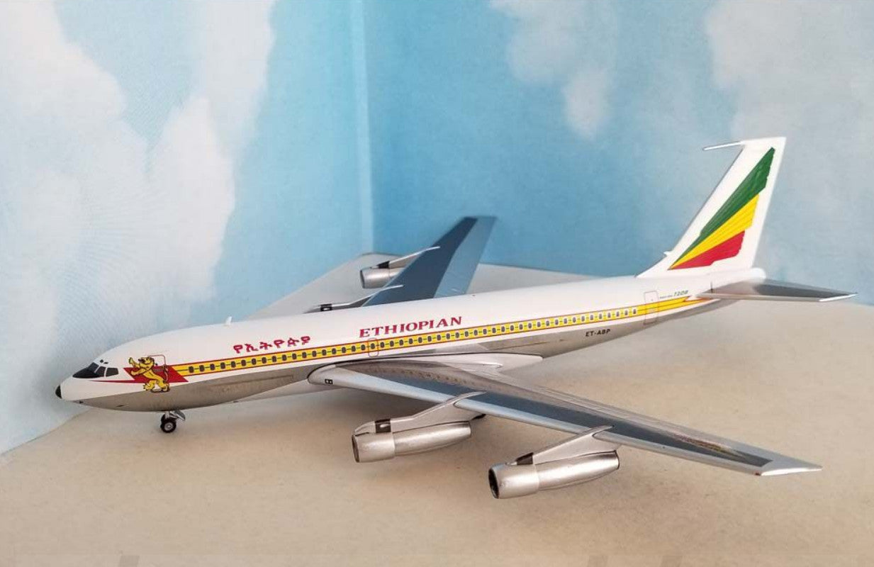 1:200 Aeroclassics ETHIOPIAN BOEING 720B Passenger Aircraft Diecast Plane Model