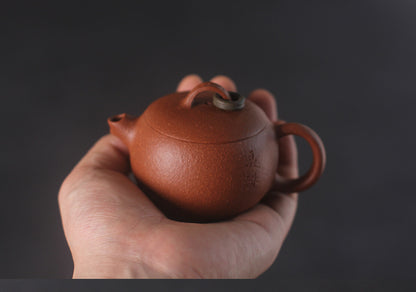 110cc chinese Yixing Handmade Zisha teapot JiangPoNi LingZhu Hu Gongfu Tea Pot