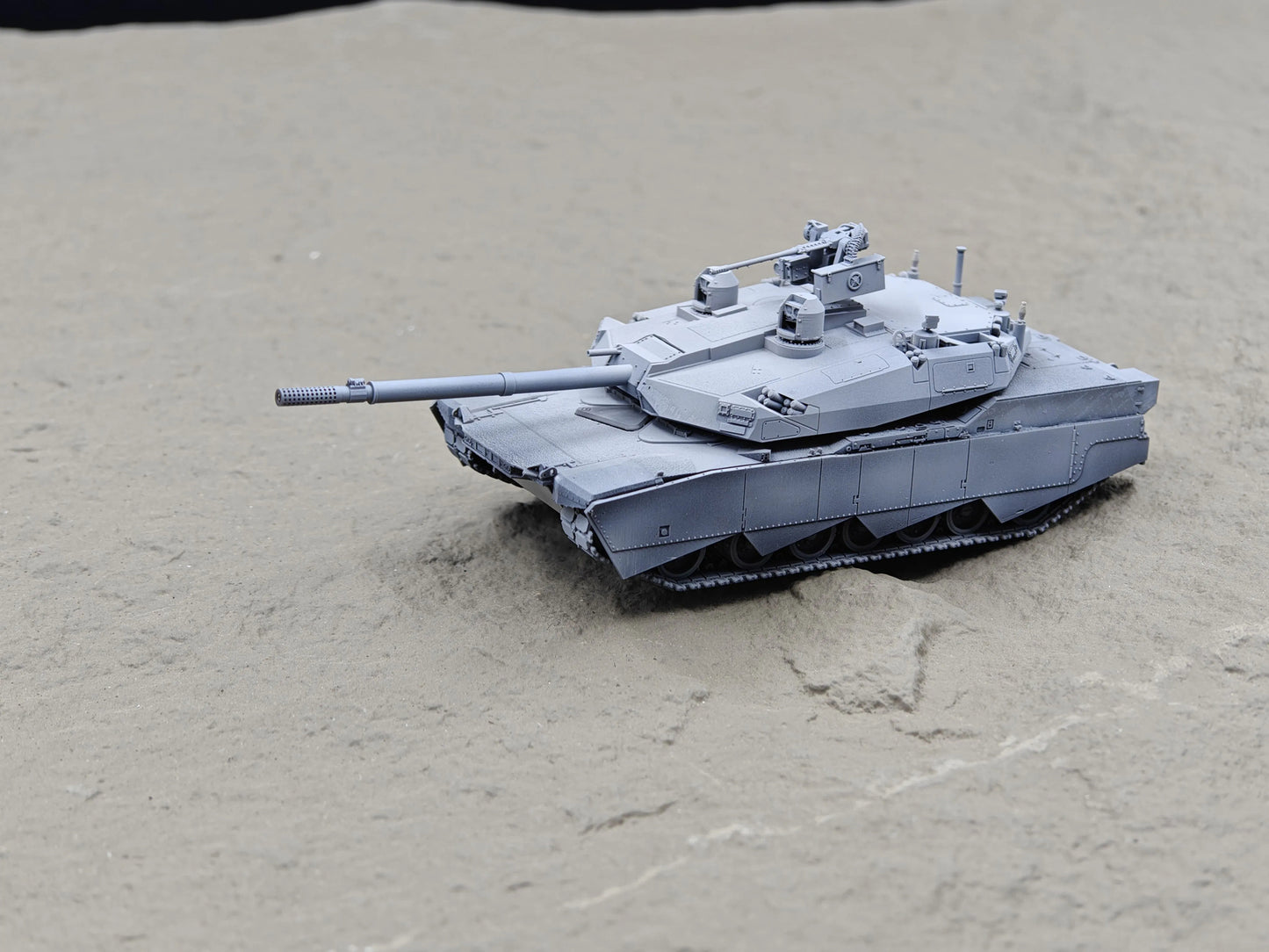1/72/87 US New Generation Abrams-X Main Battle Tank Resin Model Kit 3D Printed
