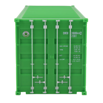 1:35 EVERGREEN 20GP Shipping Container Model Plastic Office Home Decorate Toy