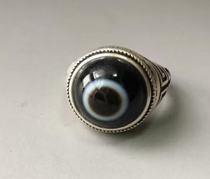 Old Yan Buddha's Eye Dzi Rings Collect