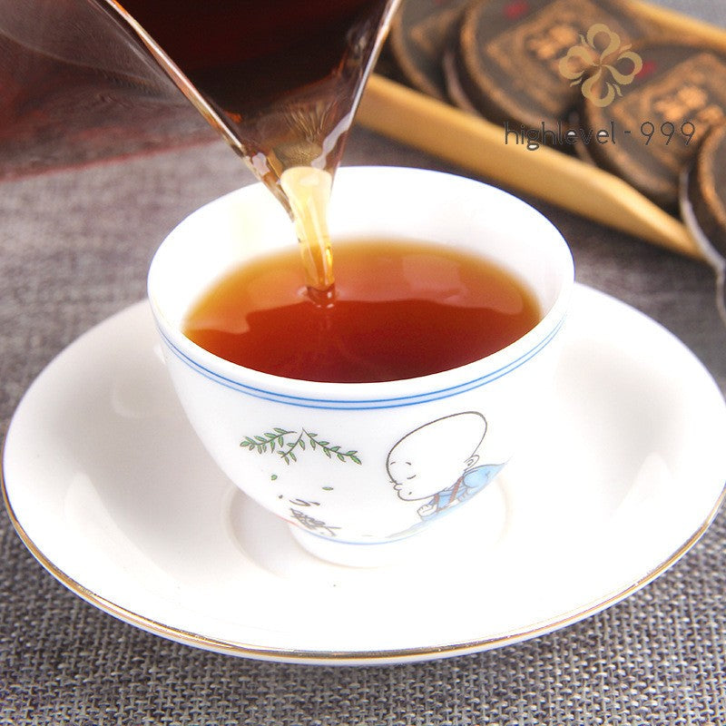 Dried Tangerine Peel Ripe Puer Mini Tea Cakes Chenpi Shu Puer Tuocha 500g