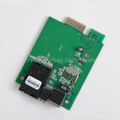 1pc Fiber Optical Media Converter HTB-3100 A 25KM 10/100Mbps RJ45 Single Mode