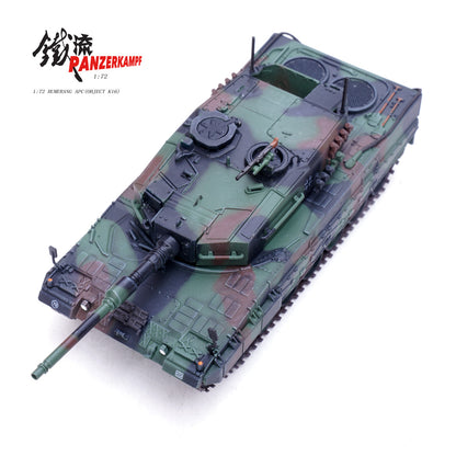 1:72 Panzerkampf German Army Leopard 2A4 Main Battle Tanks Diecast Armor Model
