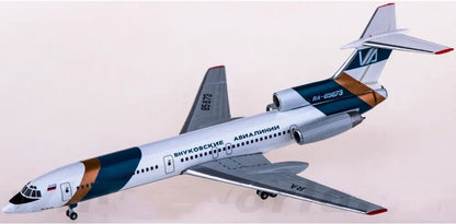 1:500 Herpa Vnukovo Airlines Tupolev Tu-154M Passenger Airplane Diecast Model