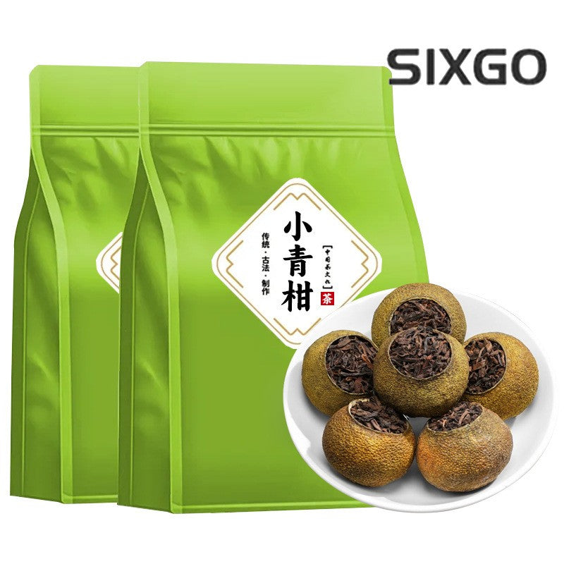 500g Pu'er Tea Authentic Dried Tangerine Peel Green Tangerine Ripe Pu-erh Tea