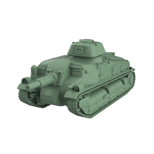 SSMODEL SS200663 1/200 Military Model Kit France Somua SAu 40 Tank Destroyer