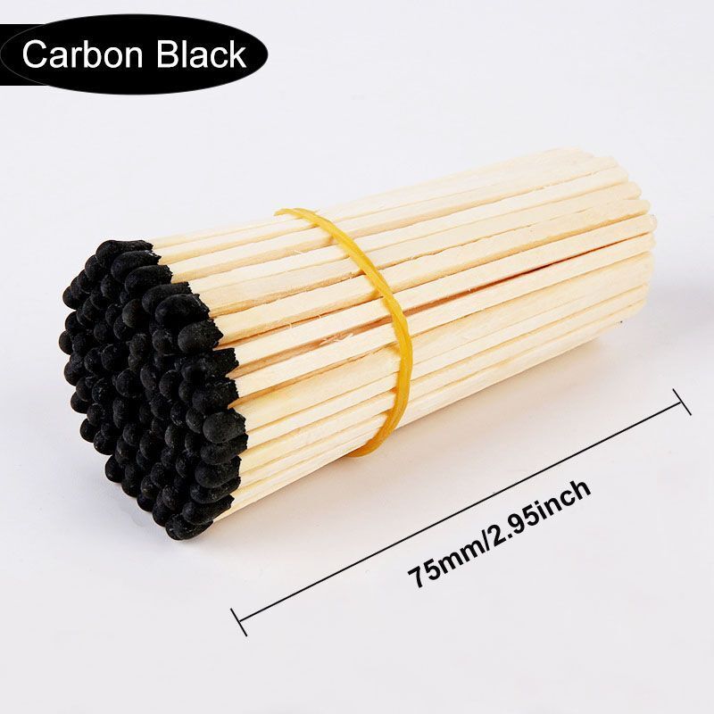 Matches 80Pcs Retro Aromatherapy Lengthen Thicker Match Lighting Tools Fire 75mm