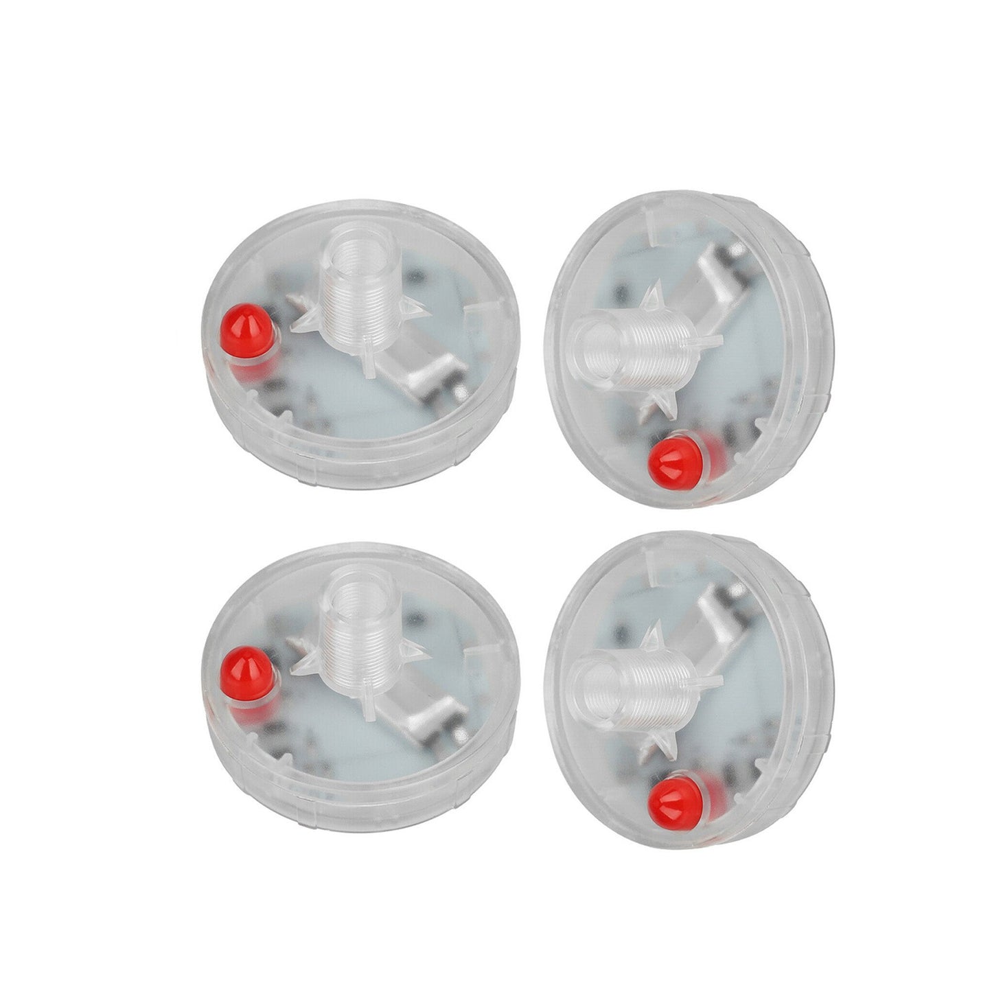 4PCS/Set 3W ABS Solar Energy Auto Flashing Car Wheel Tire Valve Cap Light