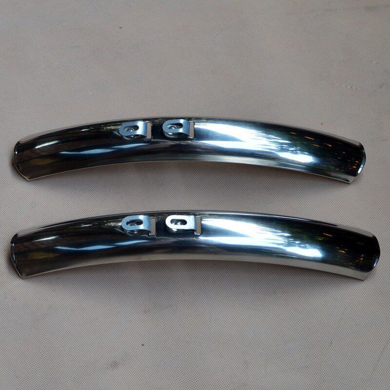 Bicycle Fenders Retro Bike Stainless Steel 700c 24/26 Inch City Road Fixed Gears