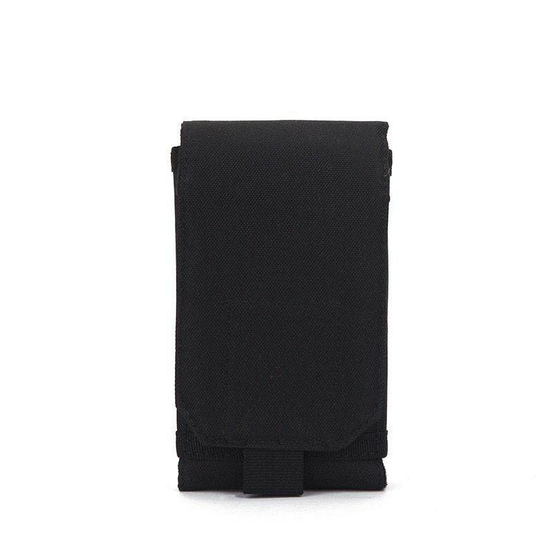 Outdoor Camouflage Bag Phone Holder Waist Belt Case Waterproof Nylon Hunting 9CM