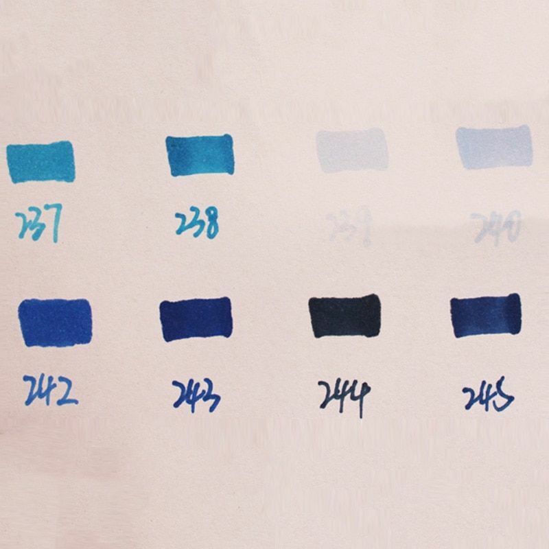 Finecolour Markers Brown Blue Color Double-Ended Art Sketch Drawing Marker Pen