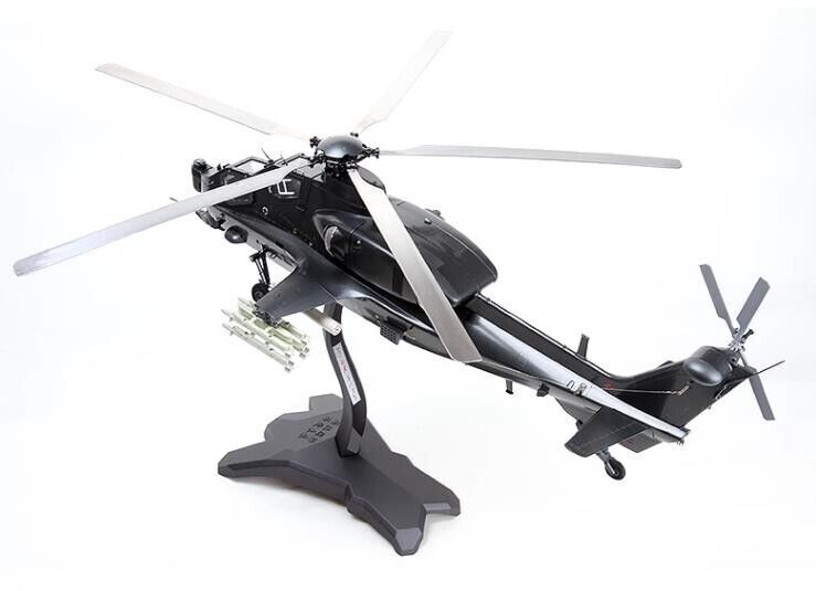 1:24 58CM PLA Z-10 Helicopter Airplane Diecast Military Aircraft Plane Model