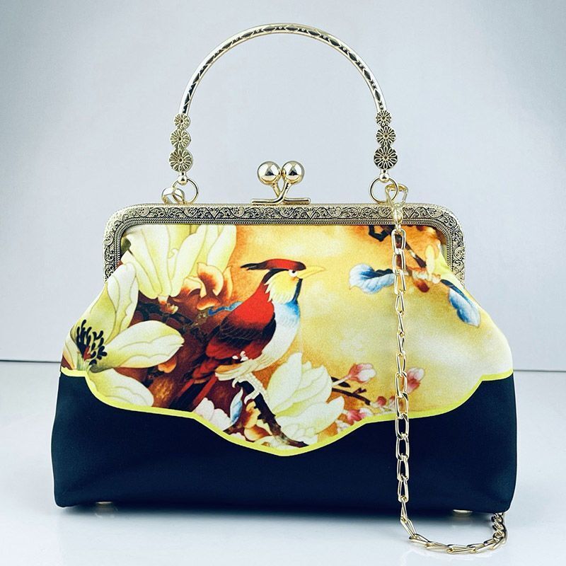 Evening Shell Bags Printing Crossbody Bags Handbags Chain Shoulder Messenger Bag
