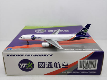 1:400 JC Wings YT Airlines B757-200 Passenger Airplane Diecast Aircraft Model