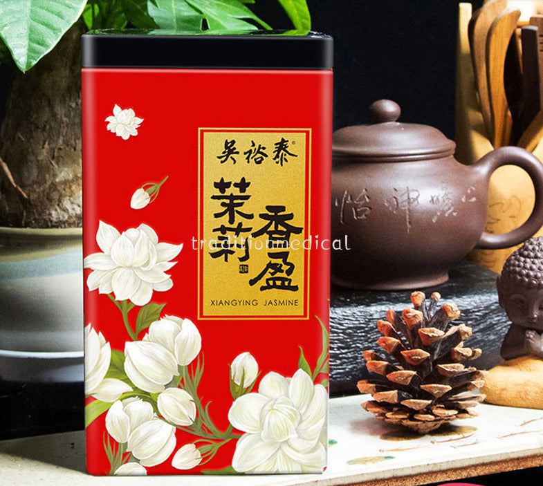 Chinese tea【吴裕泰 茉莉花茶 180g】WuYuTai Jasmine Tea 茶叶新品上市茉莉小白毫 中华老字号
