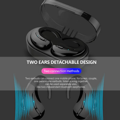 2023 Ear hook Headphones Bluetooth 5.0 Wireless Headband Earbuds Headset Stereo