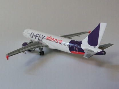 1:400 JC Wings HK Express U-FLY Alliance AIRBUS A320 Airplane Diecast Model