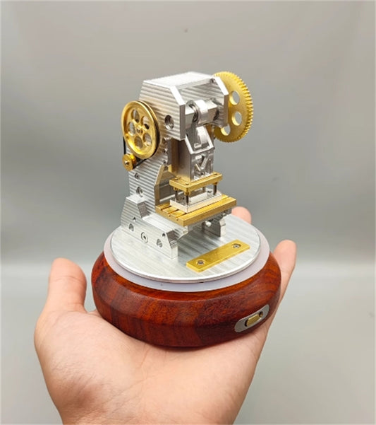 Mini Mechanical Punch Model Stamping Machine Movable Mechanical Handicrafts