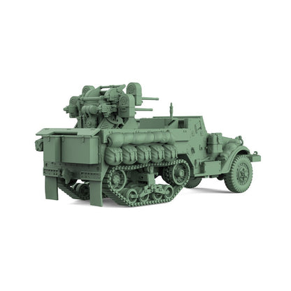 SS552 1/200/350/700 Military Model Kit US M16 Multiple Gun Motor Carriage