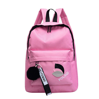 Multi-compartment Schoolbag Girl Daily Office Outdoor Lightweight Backpack Women