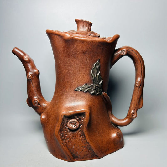 Vintage Chinese Yixing Purple Clay Teapot Zisha Ceremony Fashion Gift Teaware