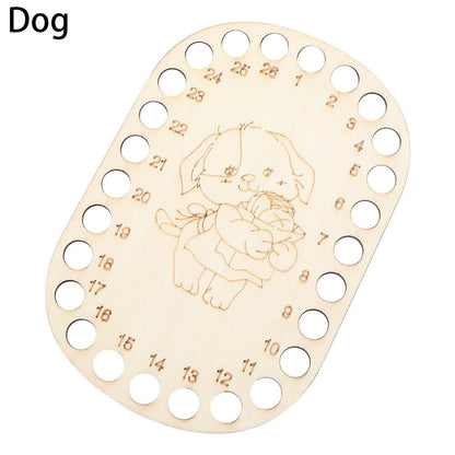 Embroidery Floss Organizers Wood Cross Stitch Needle Thread Storage Holder Tools
