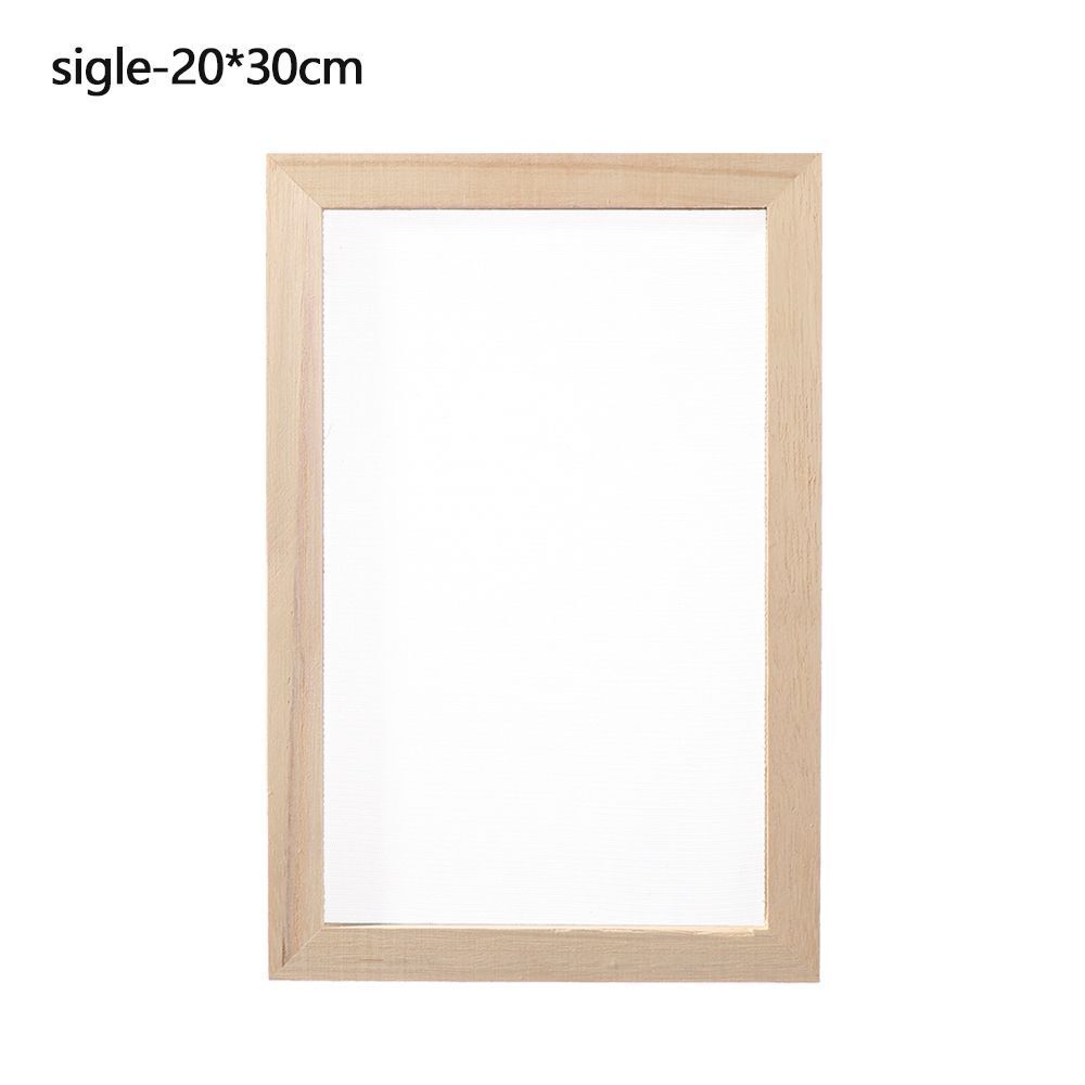 Paper Making Tool Multi-Size Wooden Mesh Mould Frame DIY Screen Handcrafting Kit