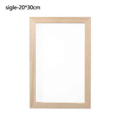 Paper Making Tool Multi-Size Wooden Mesh Mould Frame DIY Screen Handcrafting Kit
