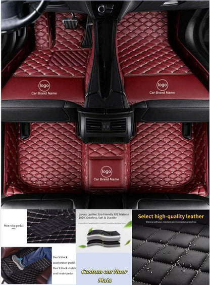 For Dodge All Models Car Floor Mats Waterproof Carpets Auto Mats Luxury Foot Pad