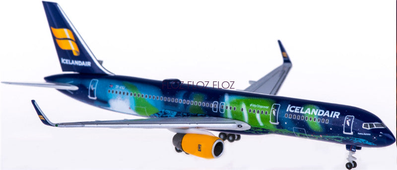 for Herpa for Icelandair for Boeing 757-200 TF-FIU 1:400 plane Pre-built Model