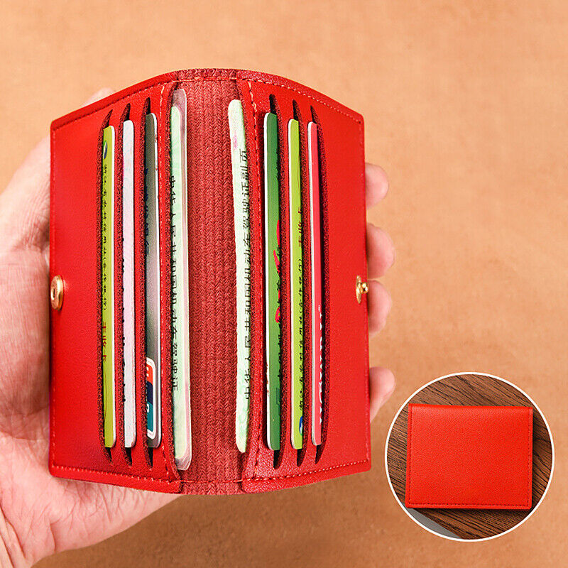 1Pc Card Bag Compact Bank ID Card Case Driver's License Wallet Card Holder