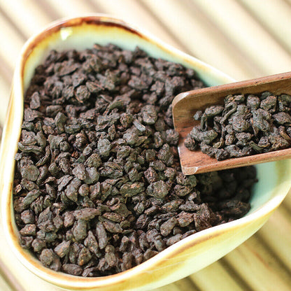 Yunnan Pu-erh Ripe Tea Glutinous Rice Fragrance Bulk Tea Fossil 500g